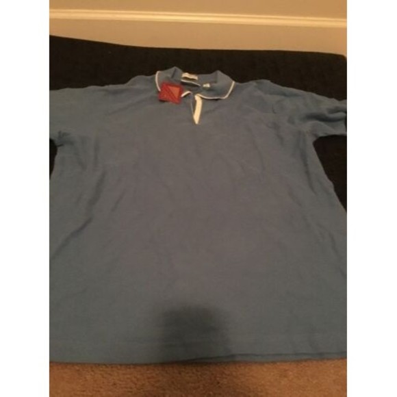 Outer Banks Adult Unisex Short Sleeve Polo Shirt Size XL Blue - Picture 1 of 8